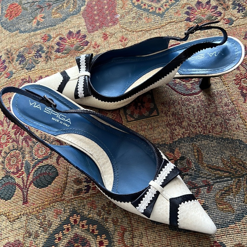 Via Spiga Sling Pointed Heels